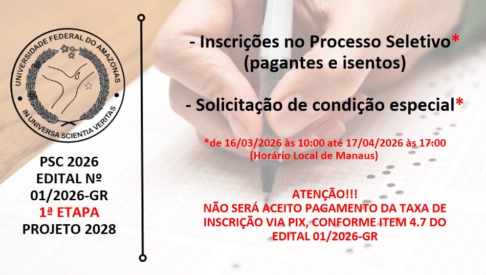 Edital 01/2026 - 1ª ETAPA - PROJETO 2028