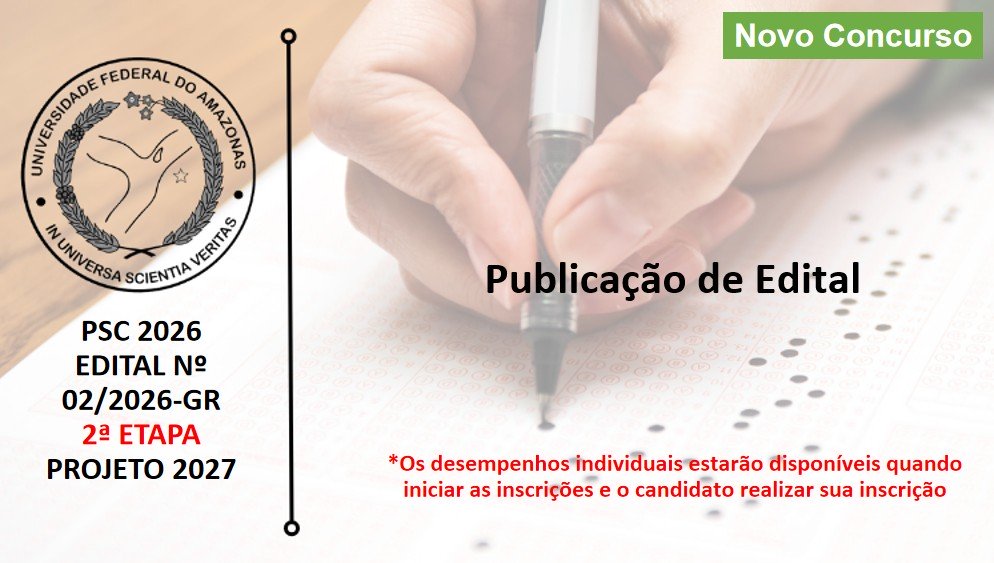 Edital 02/2026 - 2ª ETAPA - PROJETO 2027