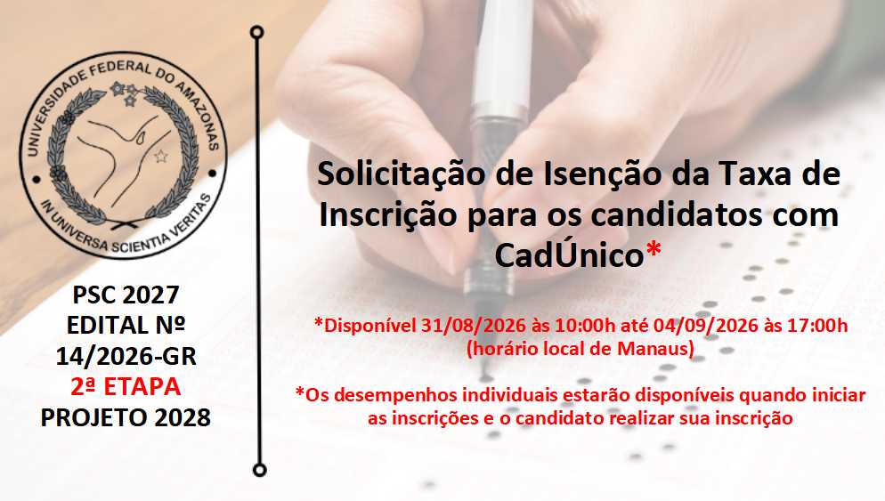 Edital 14/2026 - 2ª ETAPA - PROJETO 2028