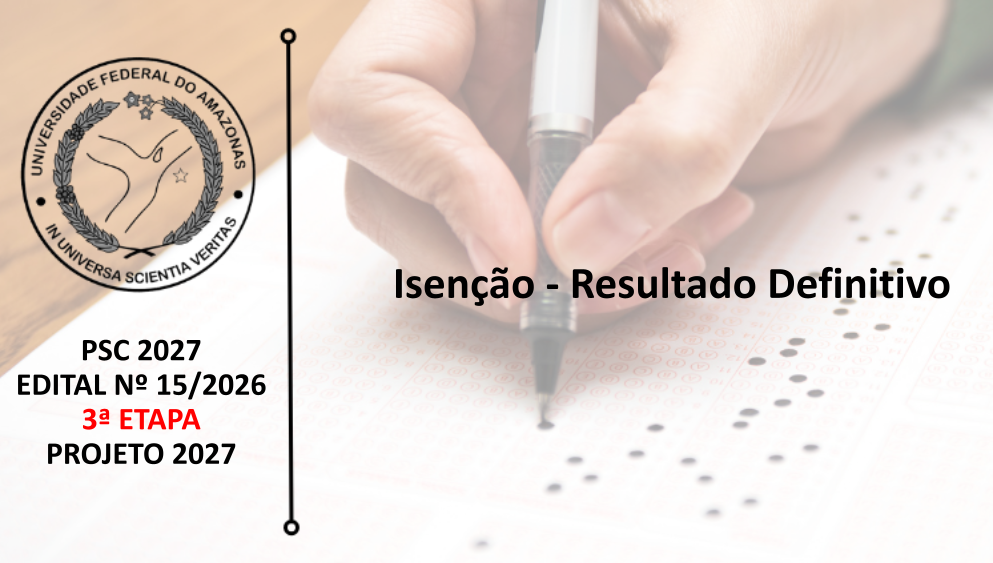 Edital 15/2026 - 3ª ETAPA - PROJETO 2027