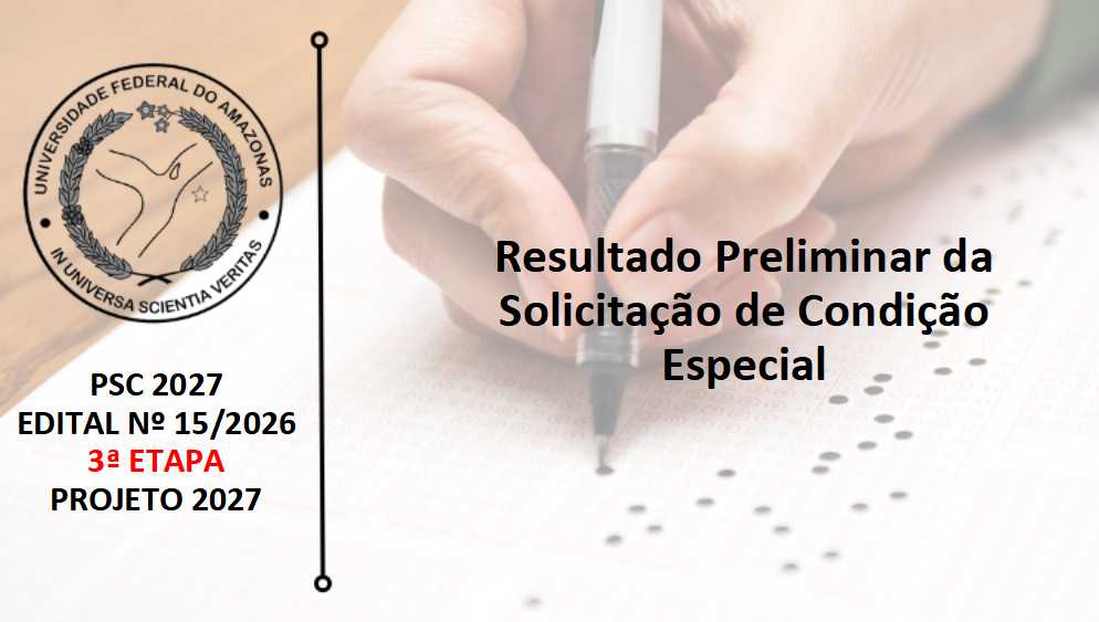 Edital 15/2026 - 3ª ETAPA - PROJETO 2027