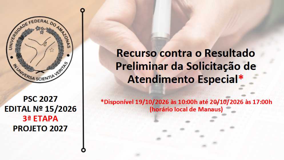 Edital 15/2026 - 3ª ETAPA - PROJETO 2027