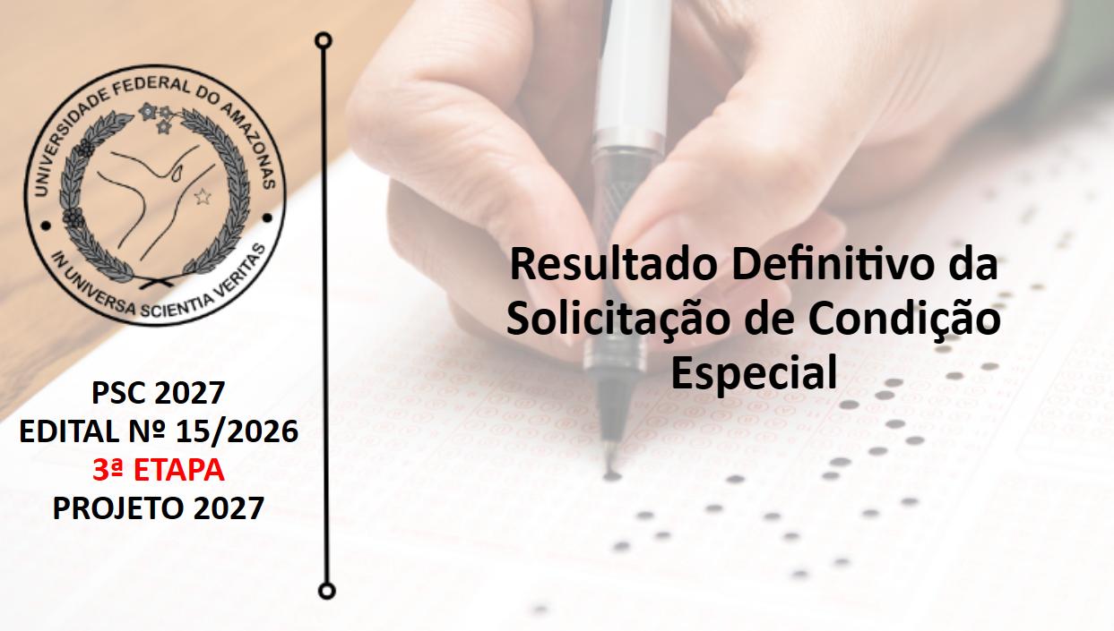 Edital 15/2026 - 3ª ETAPA - PROJETO 2027