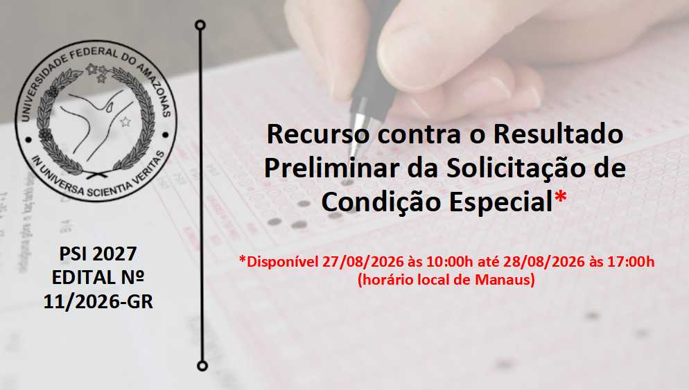 Edital 11/2026 - PSI 2027