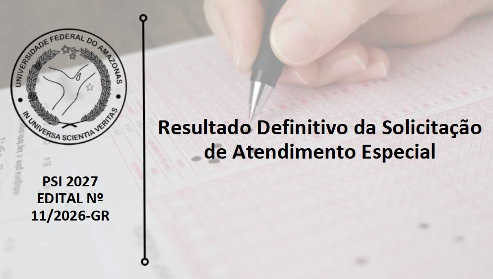 Edital 11/2026 - PSI 2027