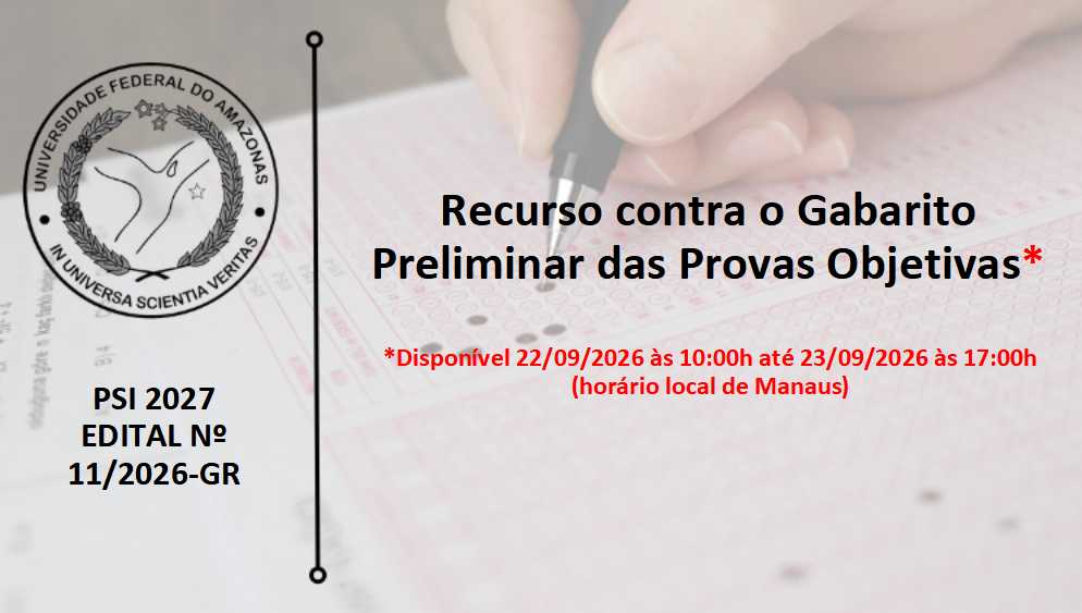 Edital 11/2026 - PSI 2027